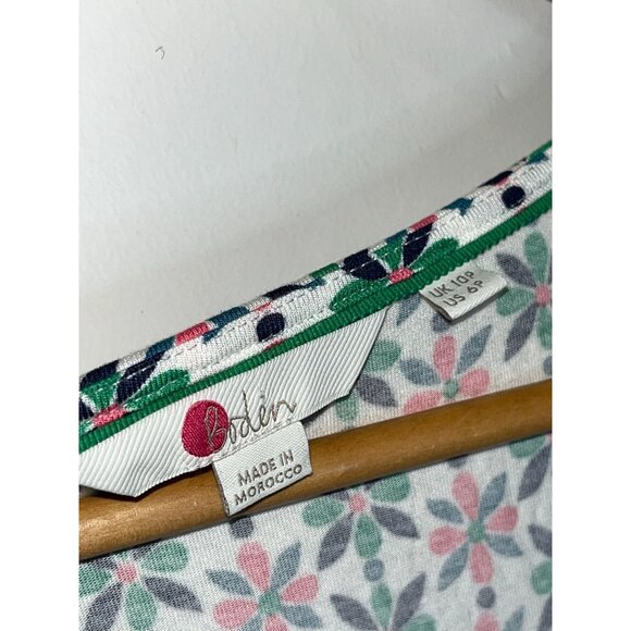 Boden Lola Floral Wrap Dress Women size 6P - Picture 6 of 12